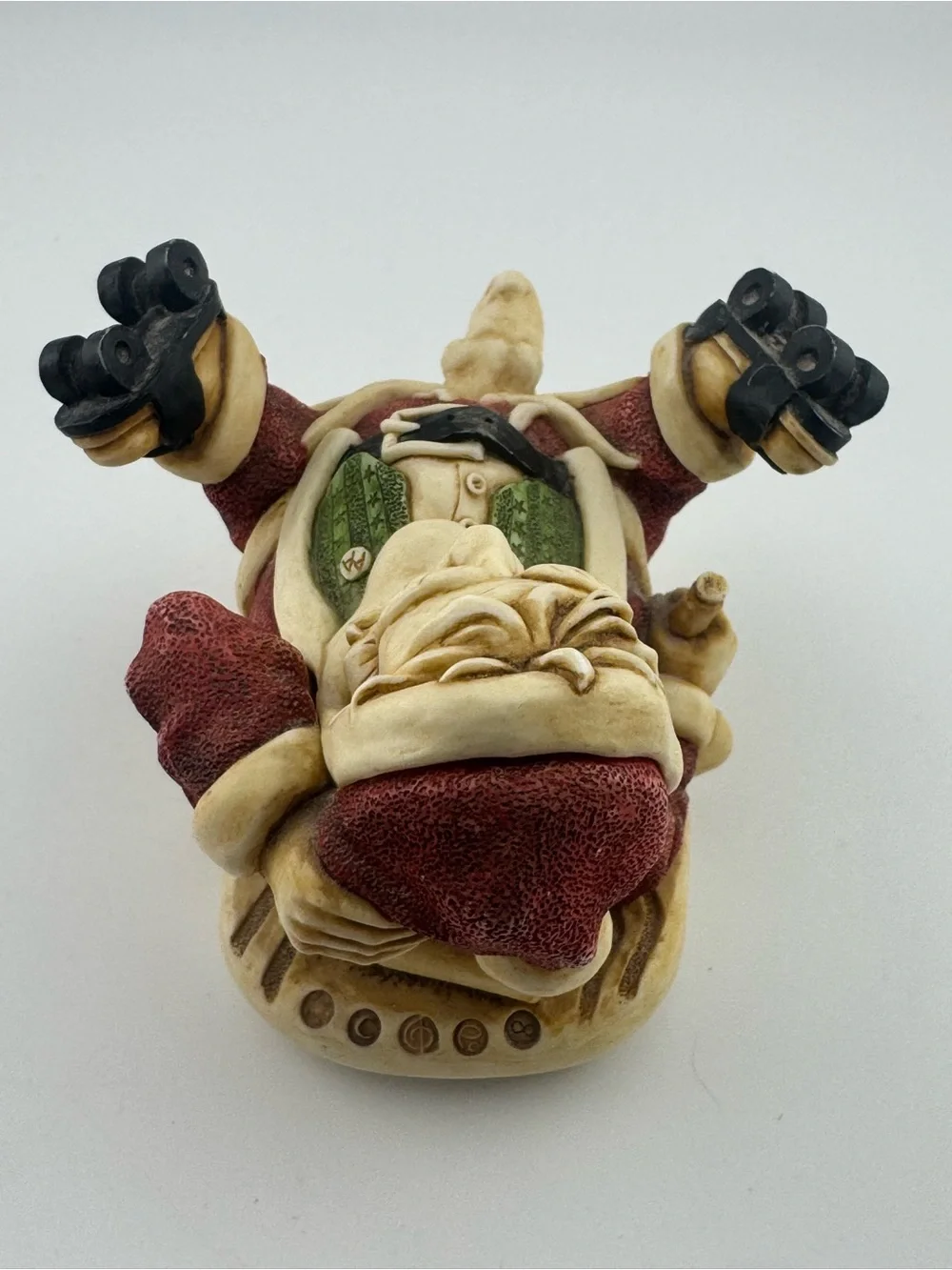 Vintage Harmony Kingdom Santa Holy Roller